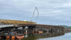Prefeitura avança na construção da nova ponte da Lagoa da Conceição