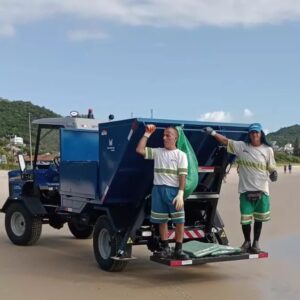 Operação em Florianópolis mobilizará 400 pessoas para limpeza no Réveillon 