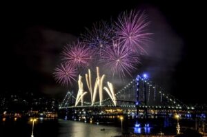 Réveillon 2025 em Florianópolis: Shows, fogos e grande integração entre Ilha e Continente