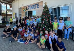 FG promove Natal Solidário para alunos do projeto Latarte