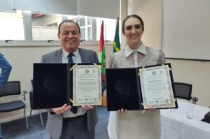 Prefeitos de Forquilhinha e Nova Veneza são diplomados