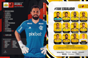 Criciúma x Flamengo: confira as duas escalações
