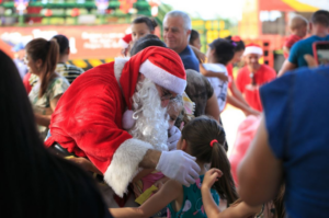 Trem de Natal da Ferrovia levará magia às comunidades lindeiras nesta quarta e quinta-feira