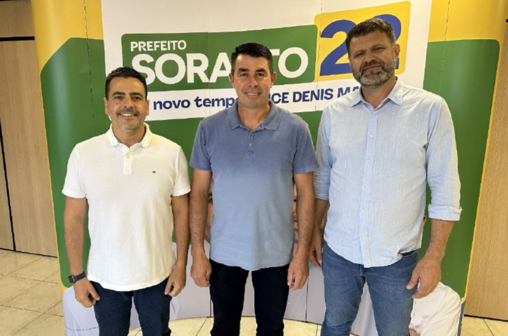 Anúncio foi feito pelo prefeito eleito Estêner Soratto e pelo vice-prefeito eleito Denis Matiola