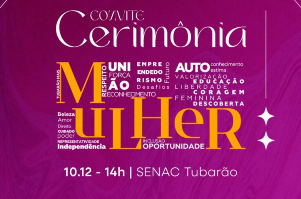 Cerimônia do projeto Tubarão +Mulher acontece na próxima semana