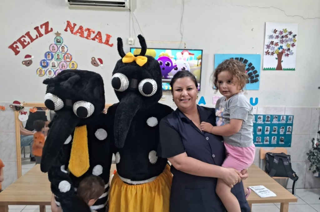 Mosquitos da Dengue ganham "rostos" em ação de conscientização