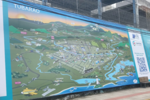 Tubarão terá mapa gigante para localizar turistas durante atrações de Natal