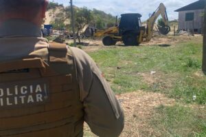 PM integra ação conjunta para fiscalizar construções irregulares no Rincão