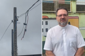 [VÍDEO] Igreja de Tubarão tem fiação furtada