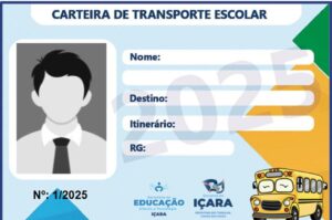 Içara: universitários já podem acessar a Carteira de Transporte Escolar