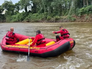 Jovem desaparece em rio em Forquilhinha