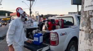São José reforça combate à dengue com pulverização