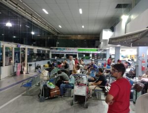 Chuvas atrasam viagens em mais de 4 horas