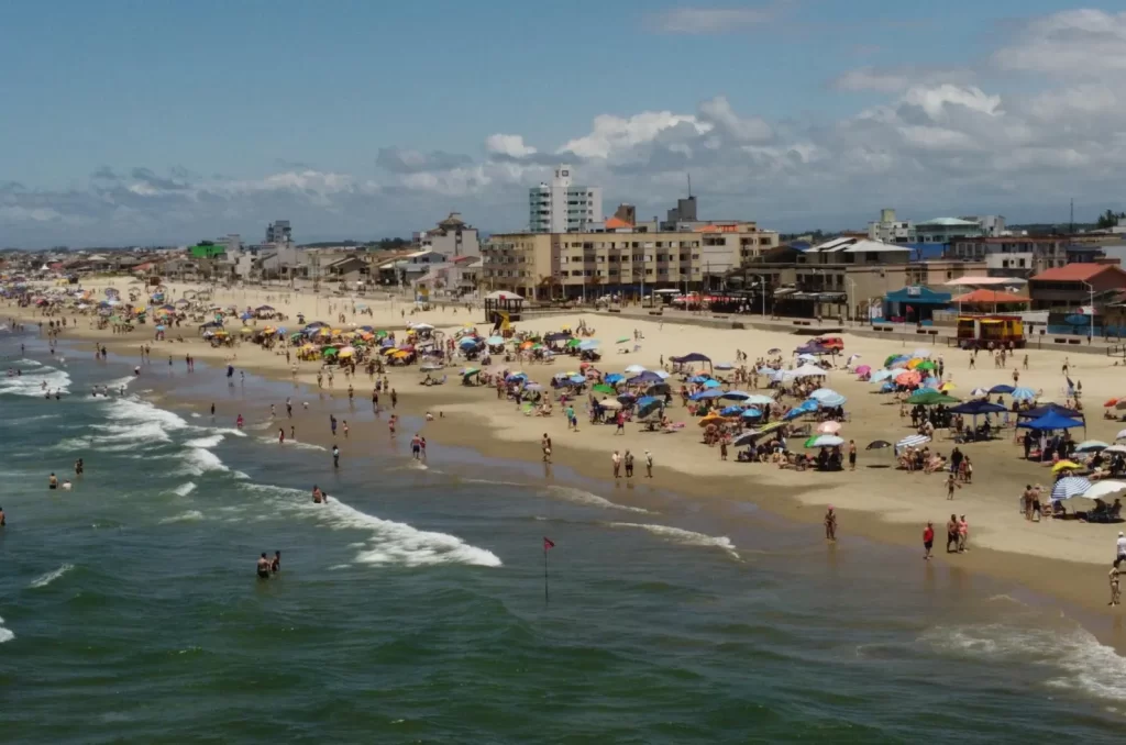 Vista aérea de Balneário Arroio do Silva