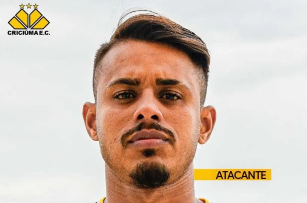Gabriel Barros, novo atacante do Criciúma