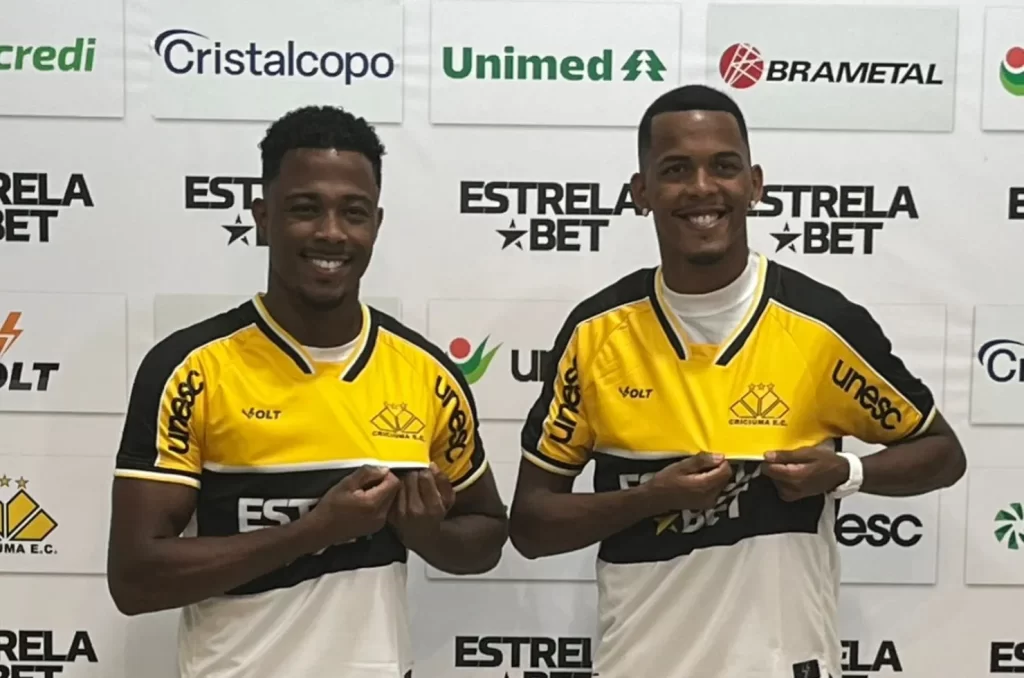 Apresentação de Matheus Trindade e Talisson no Criciúma