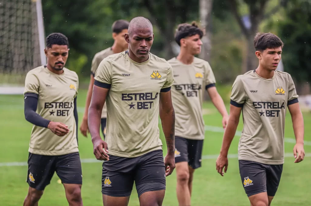 Treino do Criciúma no CT Antenor Angeloni