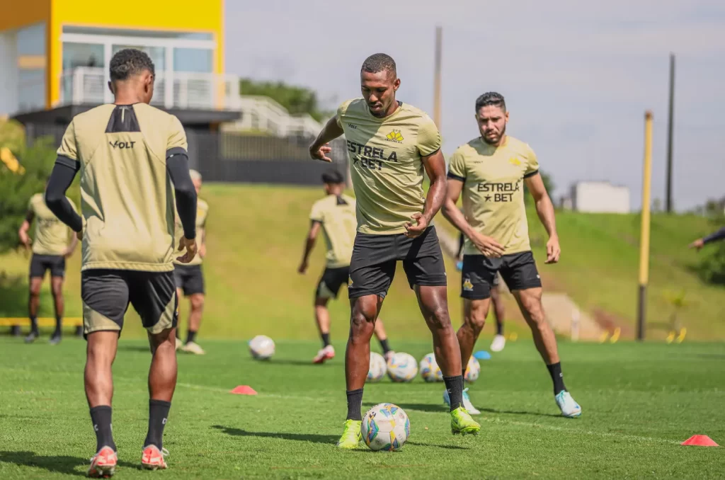 Treino do Criciúma no CT Antenor Angeloni