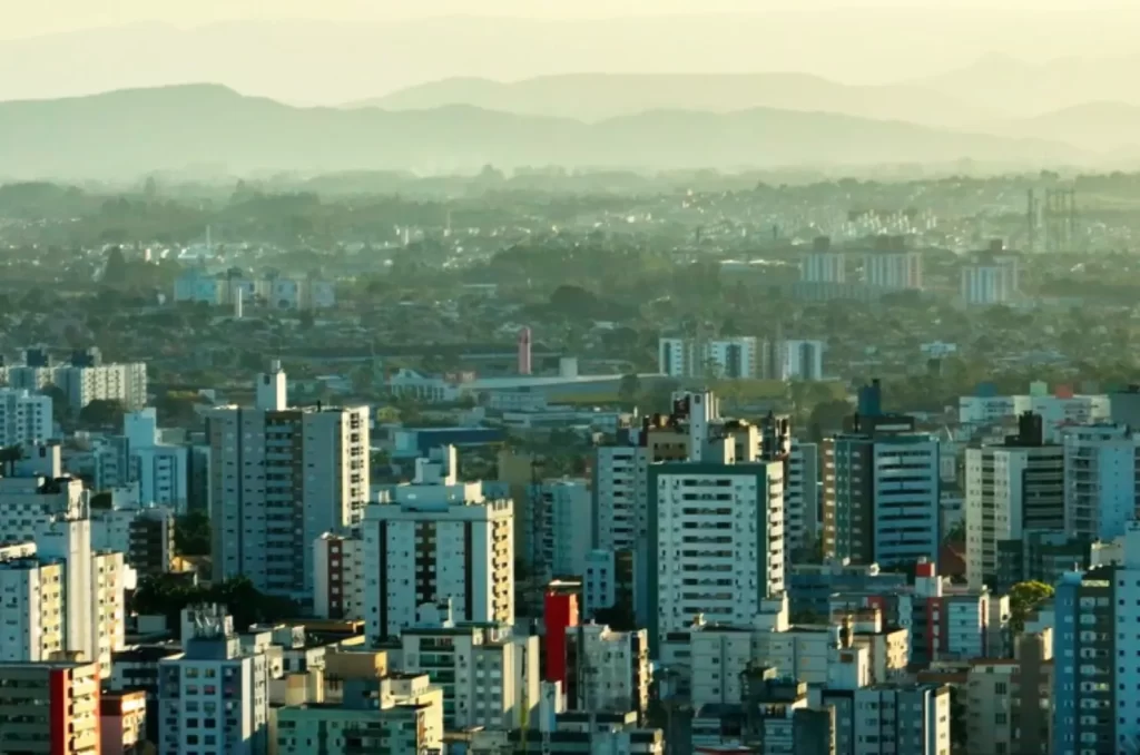 Vista aérea de Criciúma