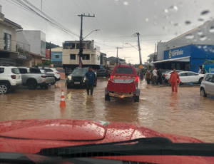 Chuvas intensas: Bombeiros atendem 234 ocorrências em SC