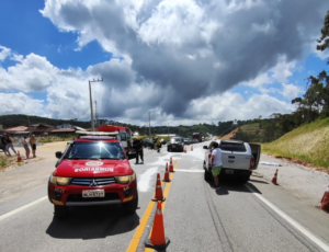 Motociclista morre em colisão na BR-282