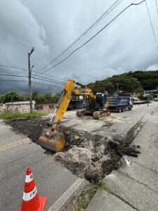 Reconstrução de ponte na SC-405 visa liberar trânsito hoje