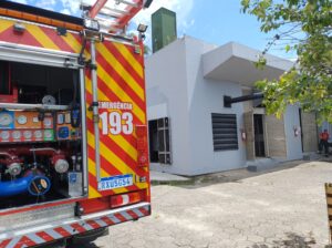 Incêndio atinge subestação de hospital em São José