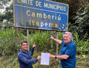 Itapema e Camboriú vão pavimentar o Morro do Encano