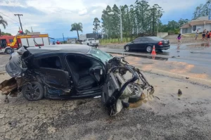 Jovem morre em acidente na SC-447 em Meleiro