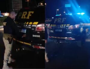 Vídeo: Motorista embriagado atropela PRF em Itapema