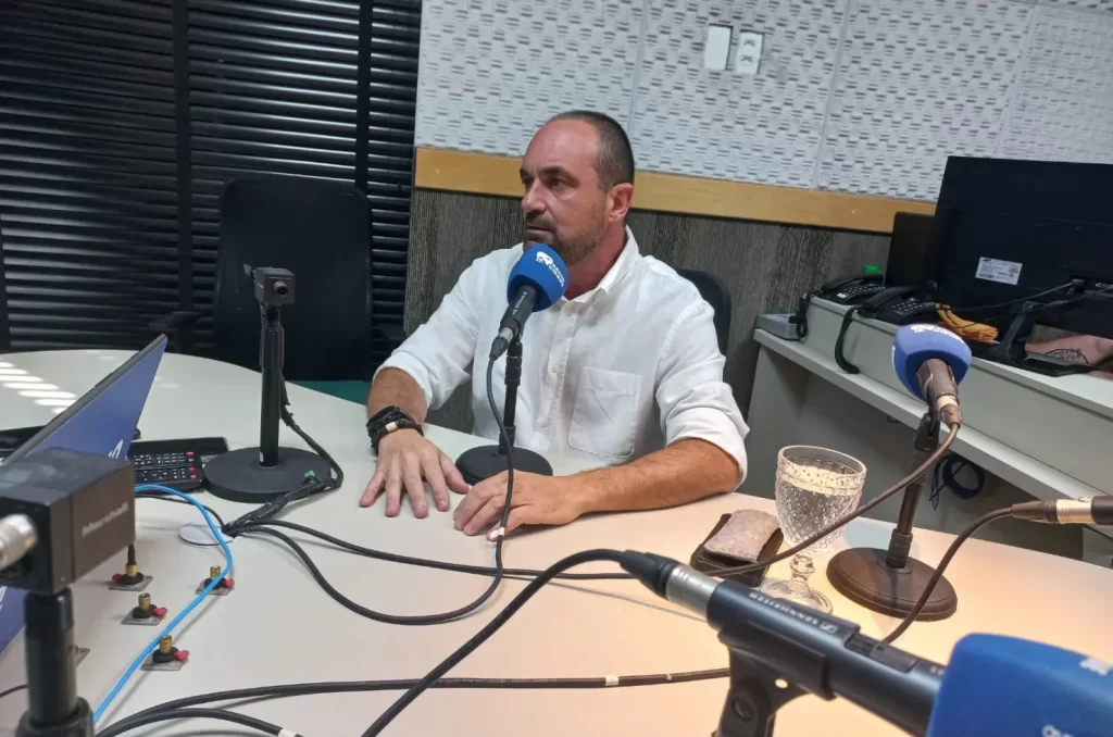 Guto Silva, em entrevista à Rádio Cidade em Dia
