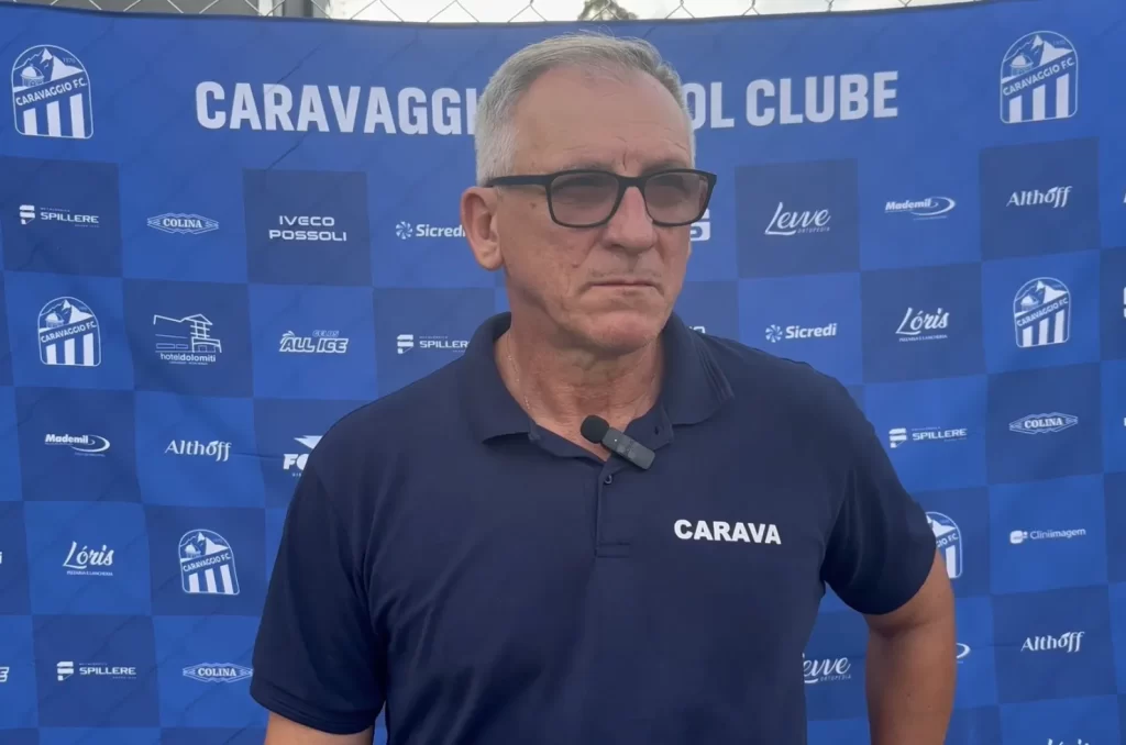 Luiz Carlos Cruz após a derrota para o Santa Catarina