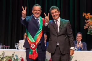 O primeiro discurso de Salvaro enquanto ex-prefeito de Criciúma (VÍDEO)