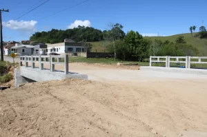 Ponte é liberada para o tráfego em Morro da Fumaça