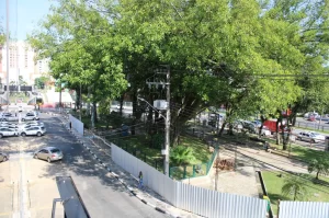 Praça Maria Silva Rodrigues tem revitalização iniciada em Criciúma