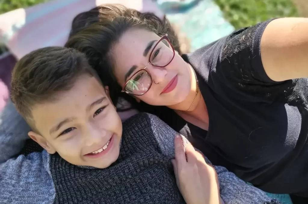 Mãe e filho que morreram em Forquilhinha