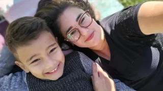 Mãe e filho que morreram em Forquilhinha