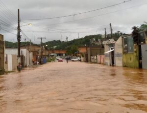Rio Caetés alaga interior de Camboriú