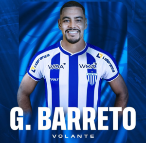 Avaí anuncia Gustavo Barreto como reforço para 2025