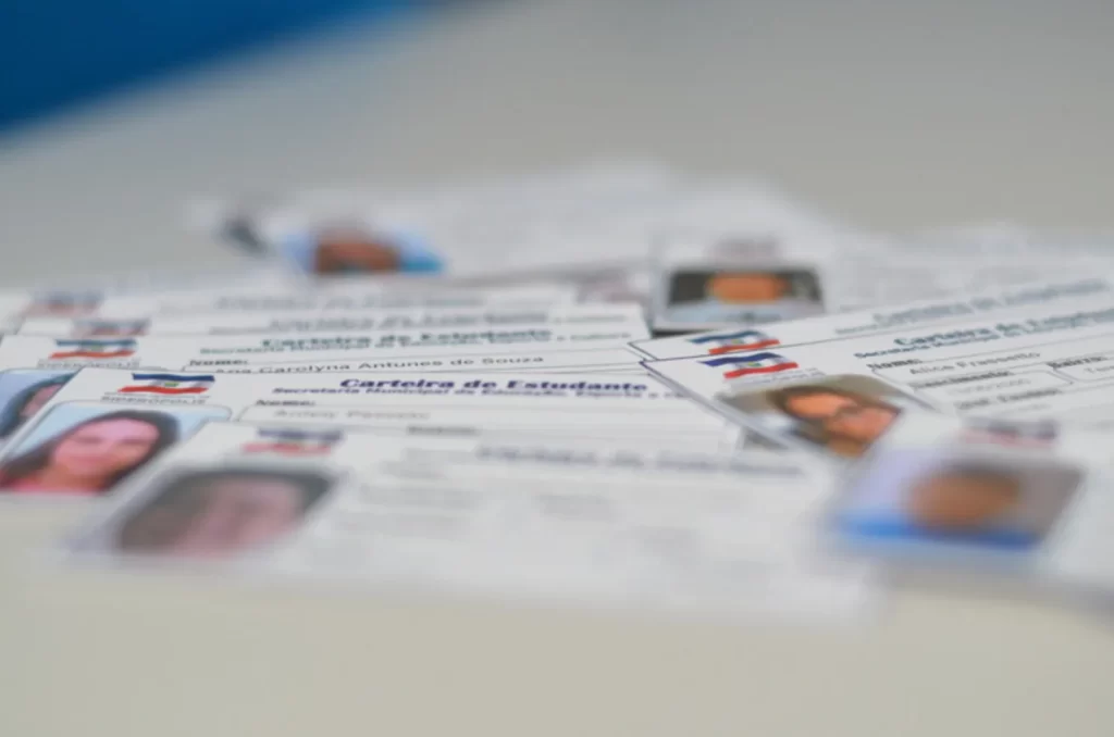 Carteirinhas de transporte escolar de Siderópolis