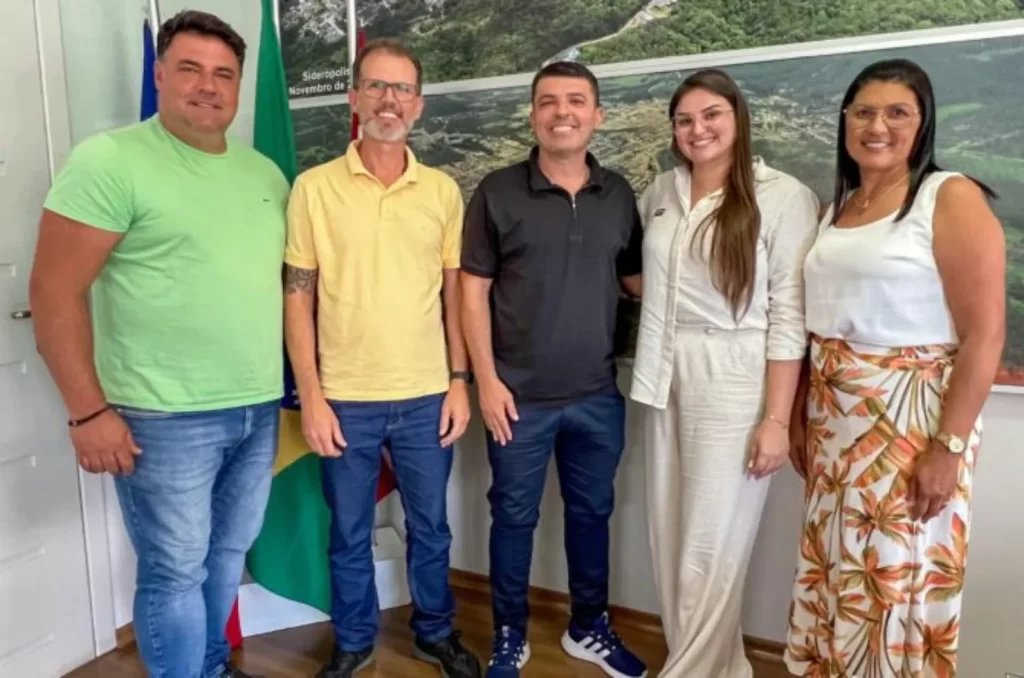 Posse dos novos secretários em Siderópolis