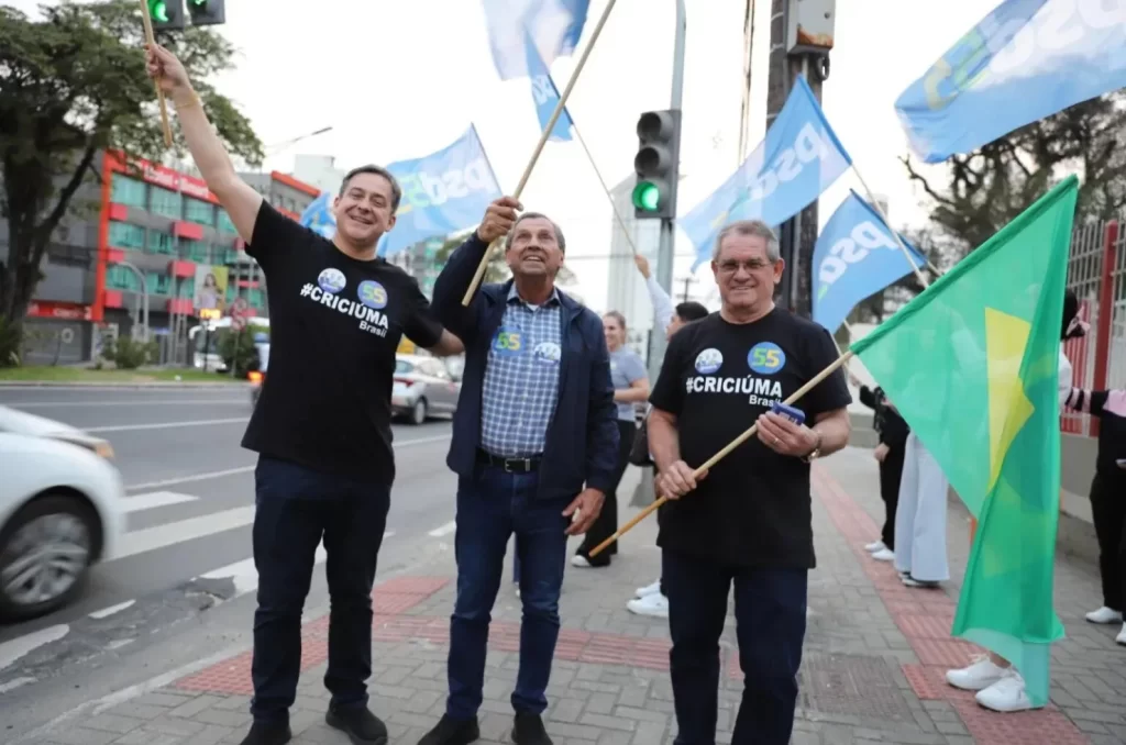 Vaguinho Espíndola, Salésio Lima e Júlio Garcia