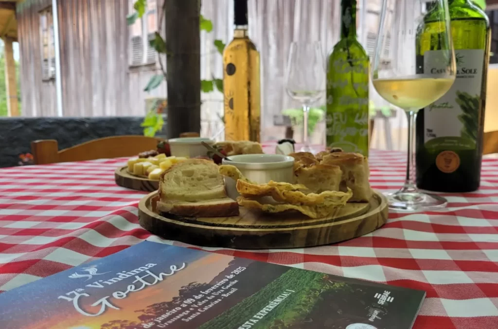 Vinhos e petiscos da Vindima Goethe