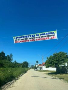Moradores de Palhoça cobram mais infraestrutura na região sul da cidade