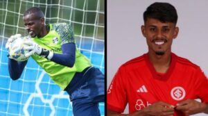 Goleiro Caíque e meia Gabriel Barros estão em Criciúma