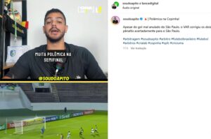 Criciúma x São Paulo: imprensa paulista critica decisões da arbitragem na Copinha