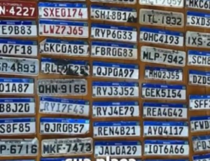 A placa do veículo foi levada pelas chuvas na Capital? Saiba onde recuperar