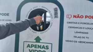 São José coleta 230 toneladas de vidro