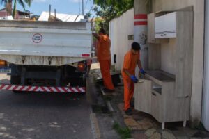 Prefeitura de São José realiza coleta gratuita de móveis e resíduos volumosos
