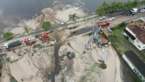 Casan planeja desativar estrutura que rompeu na Lagoa da Conceição